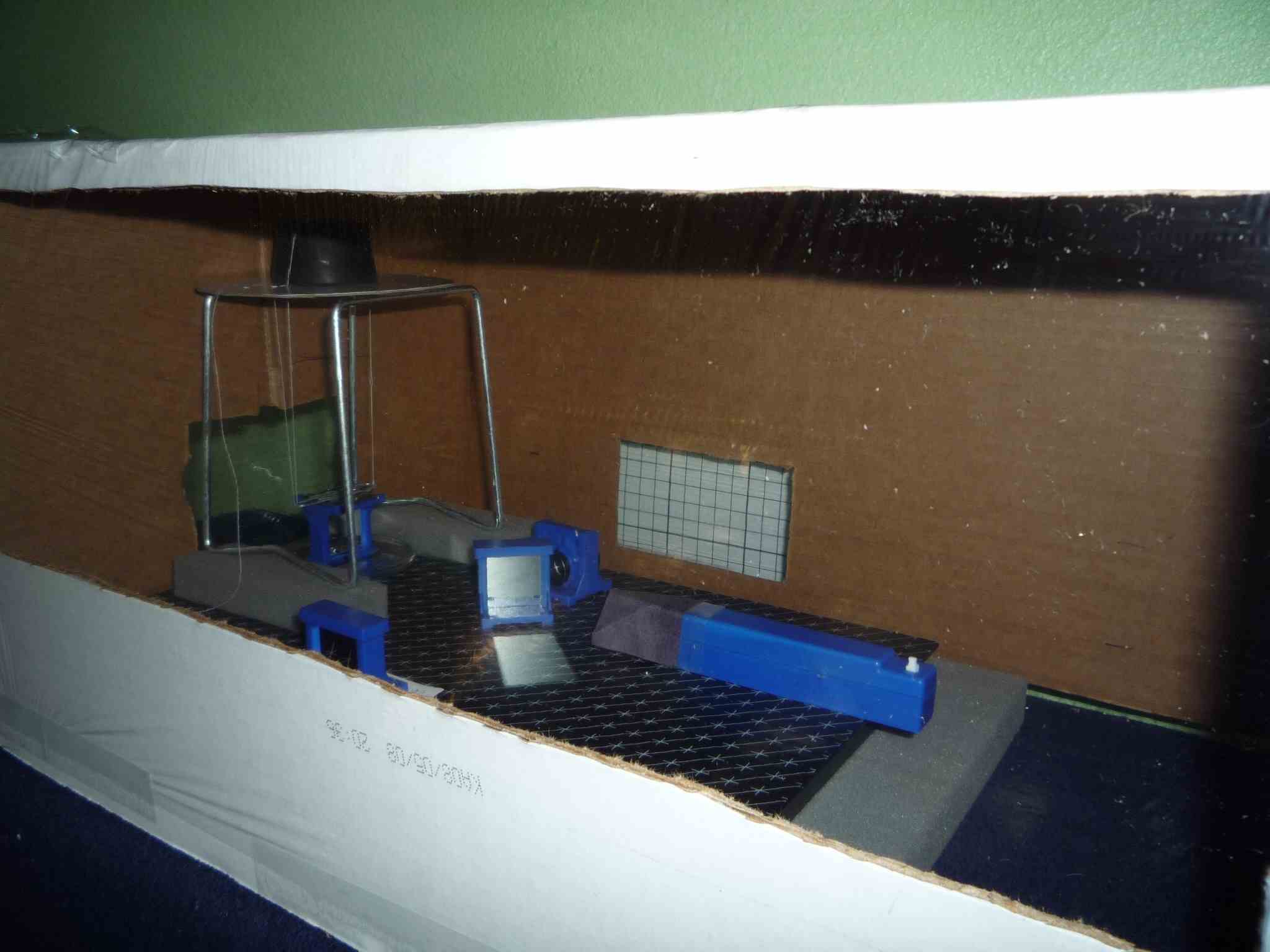 Interferometer setup 2, with cover