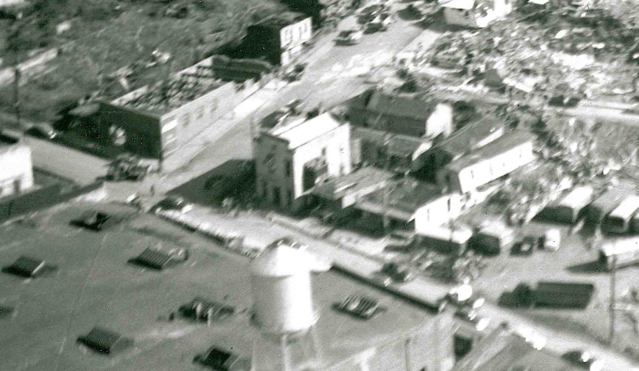 1501 Levee St front after tornado 1953
